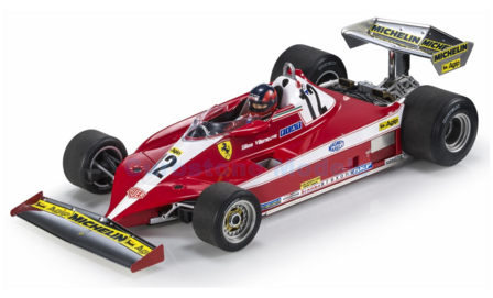 Modelauto 1:18 | GP Replicas GP037BWD | Ferrari 312 T3 1978 #12 - G.Villeneuve