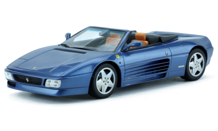 Modelauto 1:18 | GT Spirit GT333 | Ferrari 348 Spider Blauw 1994