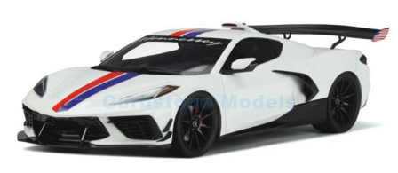 Modelauto 1:18 | GT Spirit GT317 | Chevrolet Corvette C8 Wit 2021