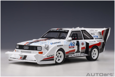 Modelauto 1:18 | Autoart 88700 | Audi Sport Quattro S1 1987 #1 - W.R&ouml;hrl