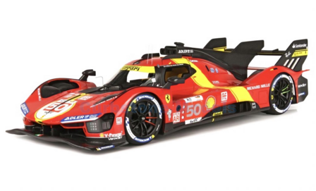 Modelauto 1:43 | Bburago 18-36312B | Ferrari 499P Hypercar | AF-Corse 2023 #50 - N.Nielsen - M.Molina - A.Fuoco