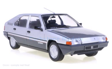 Modelauto 1:24 | Whitebox 124205 | Citro&euml;n BX Leader Silver 1985