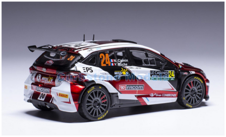 Modelauto 1:43 | IXO-Models RAM919SPLQ.22 | Hyundai i20 N Rally2 2024 #24 - N.Ciamin - Y.Roche 