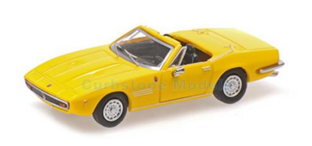 Modelauto 1:87 | Minichamps 870123031 | Maserati GHIBLI SPYDER Geel 1969