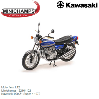 Motorfiets 1:12 | Minichamps 122164102 | Kawasaki 900 Z1 Super-4 1972