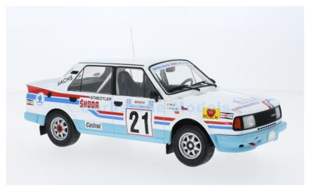 Modelauto 1:43 | IXO-Models 18RMC157A.22 | Skoda 130 LR 1986 #21 - L.Krecek - B.Motl