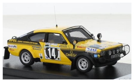 Modelauto 1:43 | Trofeu DSN-102 | Opel Kadett C GT/E 1976 #14 - W.Pitz - R.Aaltonen