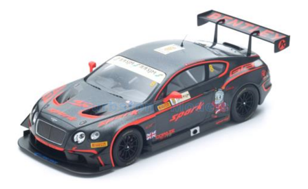 Modelauto 1:18 | Spark 18SA003 | Bentley Continental GT3 2015 #18 - A.Fong