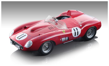 Modelauto 1:18 | Tecnomodel TM18210D | Scuderia Ferrari 335 S 1957 #11 - M.Trintignant - P.Collins