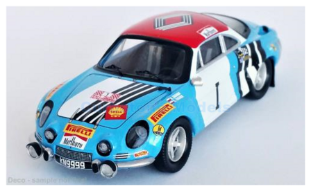 Modelauto 1:43 | Trofeu RR.PL01 | Alpine Renault A110 1974 #1 - S.Zasada - E.Zasads E