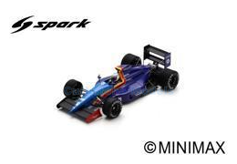 Modelauto 1:43 | Spark S7229 | AGS JH25B 1991 #18 - F.Barbazza