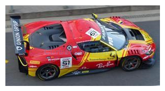 Modelauto 1:18 | Looksmart LS18RC188 | Ferrari 296 GT3 | AF Corse - Francorchamps Motors 2024 #51 - A.Rovera - D.Rigon - A.Pier