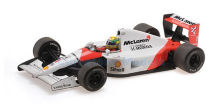 Modelauto 1:18 | Minichamps 540913801 | McLaren MP4/6 1991 - A.Senna