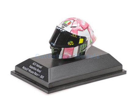 Helm 1:8 | Minichamps 399210076 | AGV Helm 2021 #46 - V.Rossi