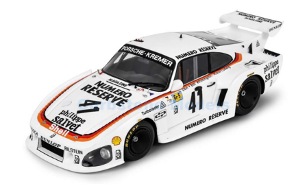 Modelauto 1:18 | Spark 18LM79 | Porsche 935 K3 1979 #41 - K.Ludwig - B.Whittington - D.Whittington