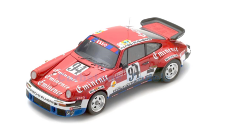 Modelauto 1:18 | Spark 18S867 | Porsche 394 | Equipe Alm&eacute;ras Fr&egrave;res 1980 #11 - J.Alm&eacute;ras - J.Alm&eacute;ras - M.Hoepfner