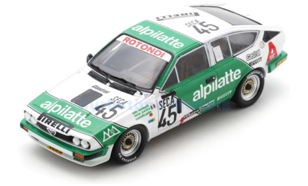 1:43 | Spark SB344 | Alfa Romeo Alfetta GTV6 | Luigi Racing Bastos 1982 #45 - M.Gallo - L.Lombardi - T.Palma