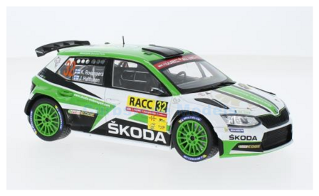 Modelauto 1:24 | IXO-Models 24RAL031B.22 | Skoda Fabia R5 2018 #32 - H.Rovanper&auml; - J.Halttunen