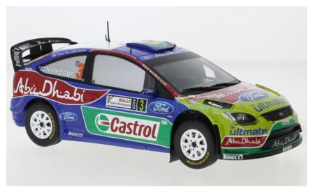 Modelauto 1:24 | IXO-Models 24RAL027B.22 | Ford Focus RS WRC 2009 - M.Hirvonen - J.Lehtinen