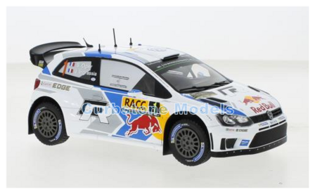 Modelauto 1:24 | IXO-Models 24RAL018A | Volkswagen Polo R WRC 2014 #1 - S.Ogier - J.Ingrassia