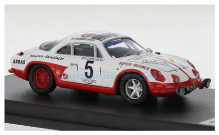 Modelauto 1:43 | Trofeu RR.BE47 | Alpine Renault A110 1600 1973 #5 - S.Laurent S - P.Hammelrath