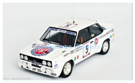 Modelauto 1:43 | Trofeu RR.FR59 | Abarth Fiat 131 1980 #5 - B.Darniche - A.Mah&eacute;