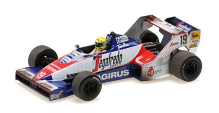 Modelauto 1:43 | Minichamps 540843339 | Toleman TG183B Hart 1984 #19 - A.Senna