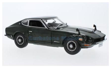 Modelauto 1:18 | Sunstar 3514R | Datsun Fairlady Z (S30) Dark Green 1970