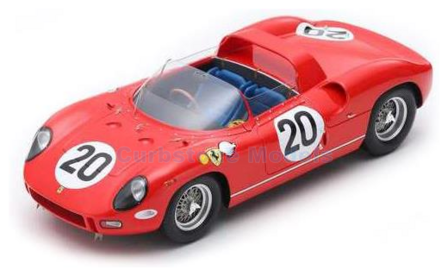 Modelauto 1:18 | Looksmart LS18LM00 | Scuderia Ferrari 275P 1964 #20 - J.Guichet - N.Vaccarella