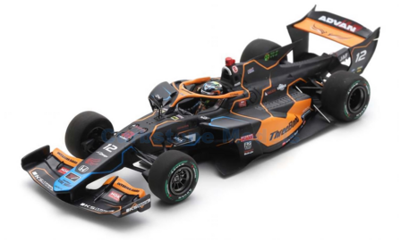 Modelauto 1:43 | Spark SFJ029 | Dallara SF23 Honda | Threebond Racing 2024 #12 - A.Miyake