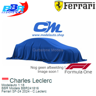 Modelauto 1:18 | BBR Models BBR241816 | Ferrari SF-24 2024 - C.Leclerc