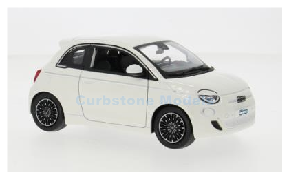 1:24 | Bburago 18-21110WHITE | Fiat 500e Wit 2023