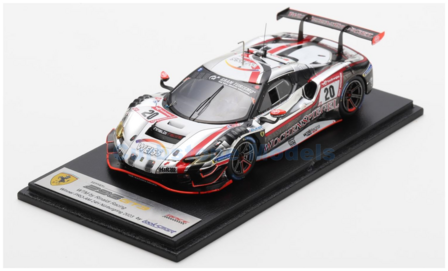 Modelauto 1:43 | Looksmart LSRC175 | Ferrari 296 GT3 | WTM By Rinaldi Racing 2023 #20 - I.Dontje - D.Keilwitz - J.Krumbach - L.