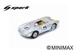 Modelauto 1:43 | Spark S9713 | Porsche 550 Spyder 1955 #49 - Z.Arkus-Duntov - A.Veuillet