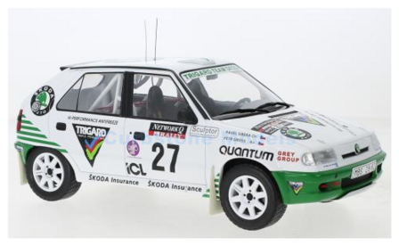 Modelauto 1:18 | IXO-Models 18RMC148.22 | Skoda Felicia Kit Car | Trigard Team &Scaron;koda 1995 #27 - P.Sibera  - P.Gross