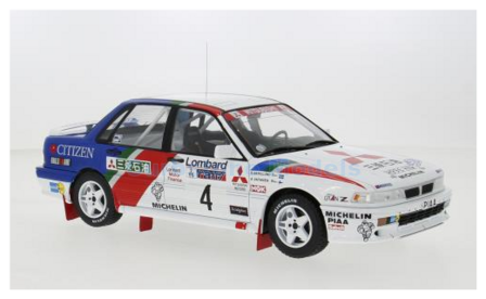 Modelauto 1:18 | IXO-Models 18RMC192B.22 | Mitsubishi Galant VR-4 1990 #4 - A.Vatanen - B.Berglund