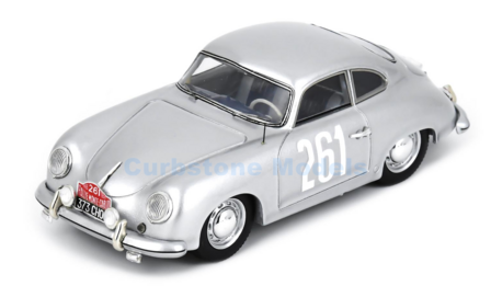 Modelauto 1:43 | Spark S6139 | Porsche 356 1500 1955 #261 - J.Vilr&eacute;on  - L.Carlin 