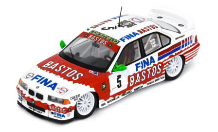 Modelauto 1:43 | Spark SB677 | BMW Fina Bastos Team 318i 1994 #5 - J.Martin - P.Slaus - A.Heger