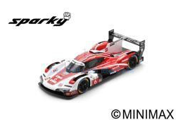 Modelauto 1:64 | Spark Y405 | Porsche Penske Motorsport 963 2024 #6 - L.Vanthoor - A.Lotterer - K.Estre