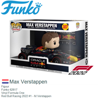 Figuur  | Funko 62617 | Vinyl Formula One | Red Bull Racing 2022 #1 - M.Verstappen