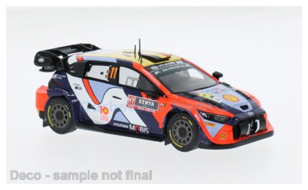 Modelauto 1:43 | IXO-Models RAM939.22 | Hyundai Shell Mobis WRT i20 N Rally1 WRC 2024 #11 - T.Neuville - M.Wydaeghe