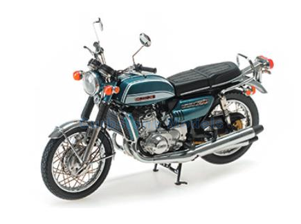 Motorfiets 1:12 | Minichamps 122162104 | Suzuki GT 750 J Groen 1973