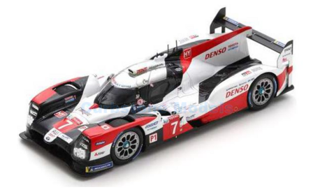 Modelauto 1:87 | Spark 87S157 | Toyota Gazoo Racing TS050 Hybrid 2020 #7 - J.L&oacute;pez - M.Conway - K.Kobayashi