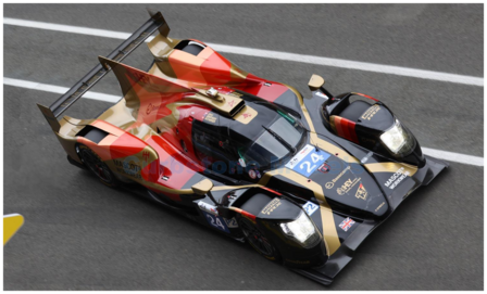 Modelauto 1:43 | Spark S9135 | Oreca 07 Gibson LMP2 | Nielsen Racing 2024 #24 - F.Scherer - D.Heinemeier Hansson - K.Simpson K