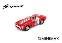 Modelauto 1:43 | Spark S9491 | AC Ace Bristol | A.C. Ace Ltd. 1958 #27 - G.Berger - H.Patthey