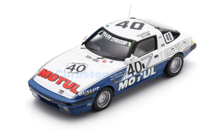 Modelauto 1:43 | Spark 43SPA1981 | Mazda Motul TWR Team RX7 1981 #40 - P.Dieudonn&eacute; - T.Walkingshaw