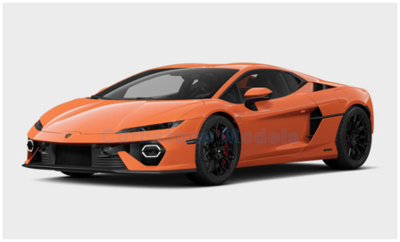 1:43 | Looksmart LS555C | Lamborghini Temerario Arancio Apodis 2024