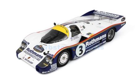 Modelauto 1:12 | Spark 12LM83 | Rothmans Porsche 962C 1983 #3 - V.Schuppan - H.Haywood - A.Holbert