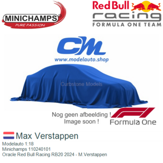 Modelauto 1:18 | Minichamps 110240101 | Oracle Red Bull Racing RB20 2024 - M.Verstappen