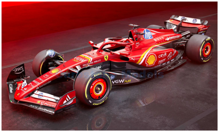 Modelauto 1:18 | Bburago 18-16815LM | Scuderia Ferrari SF-24 2024 #16 - C.Leclerc